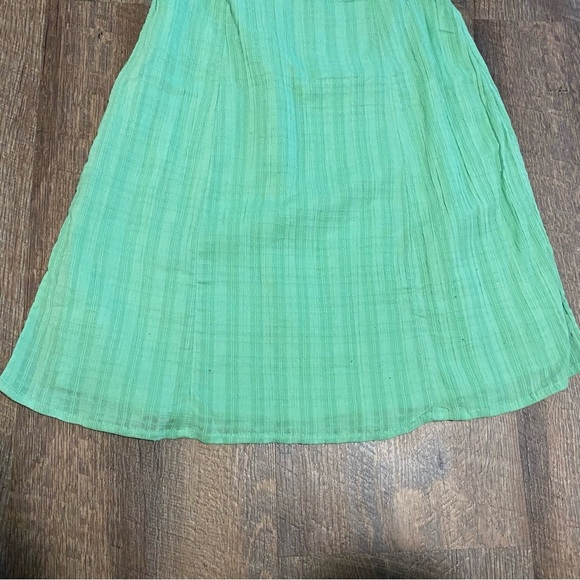 NWT Billabong Lite Green Dress with Puff Sleeves Size Small - Picture 3 of 10